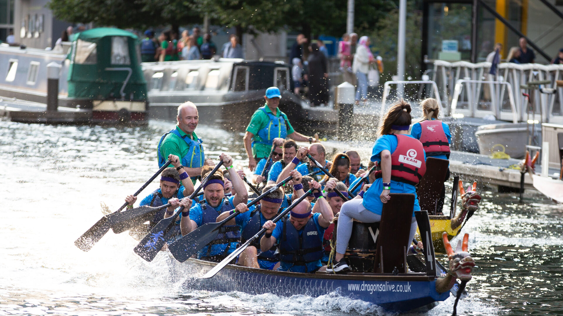 COSMIC Dragon Boat Race at Merchant Square 28th July 2022