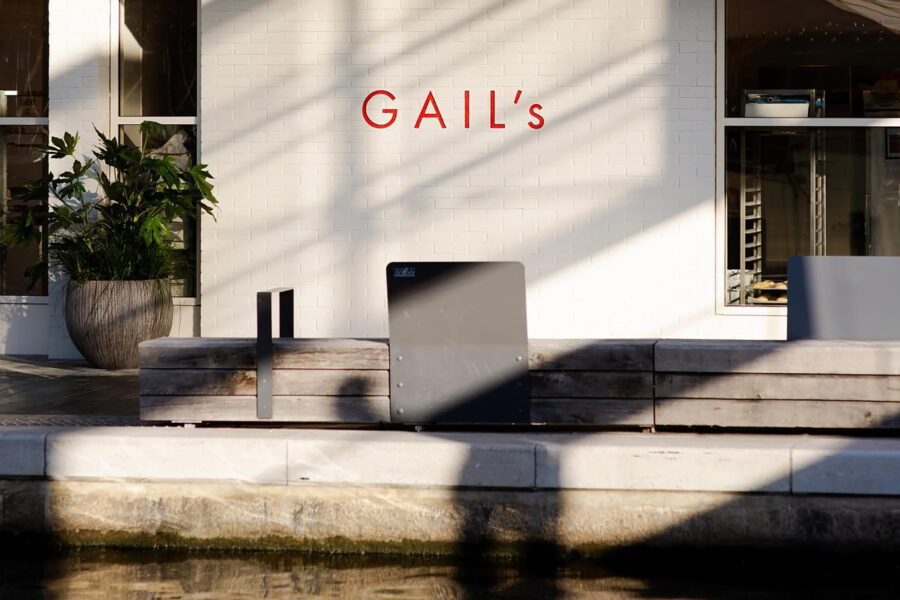 Gail's Bakery, exterior, Merchant Square, Paddington