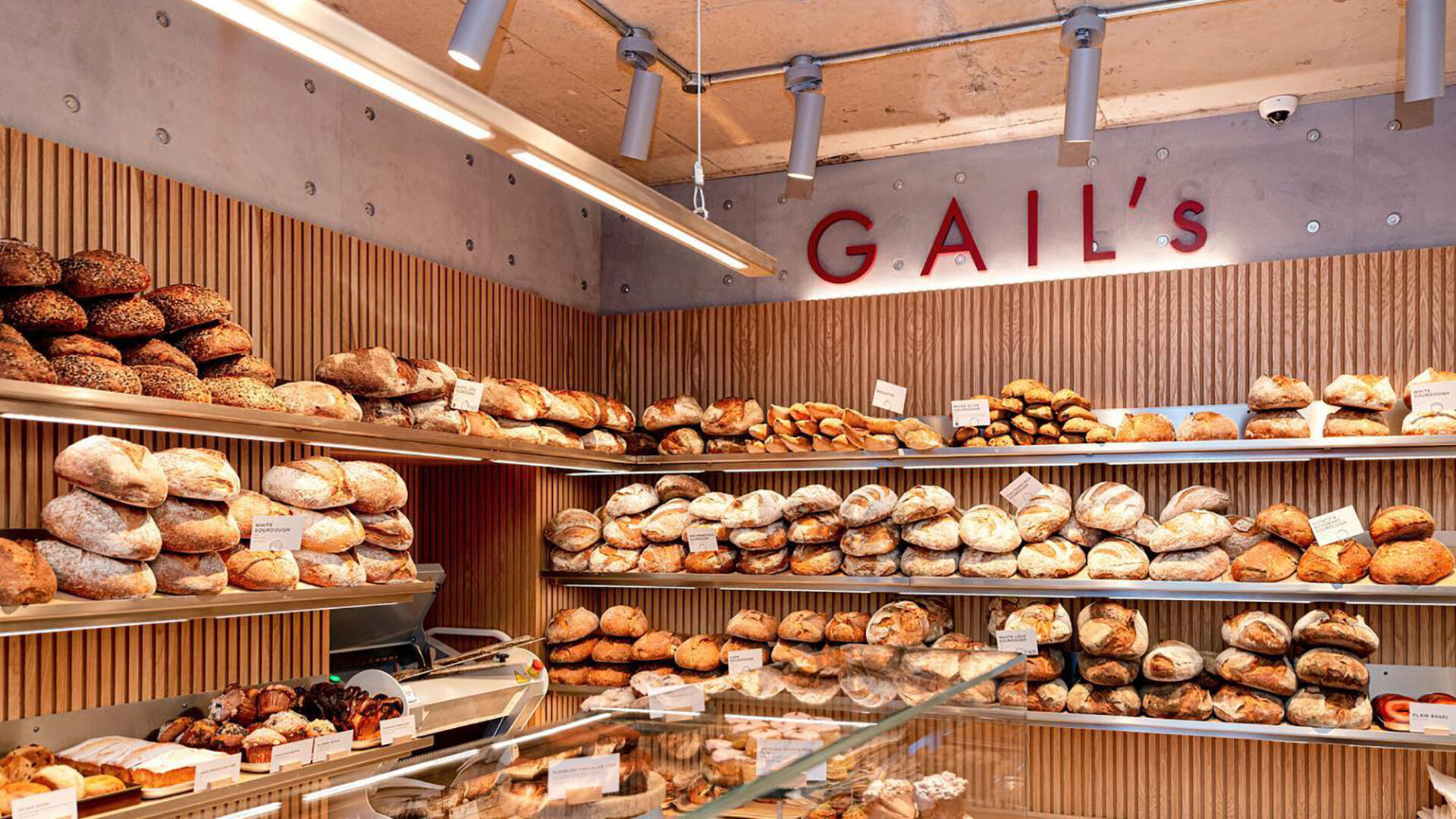 Gail's Bakery interior, Merchant Square, Paddington