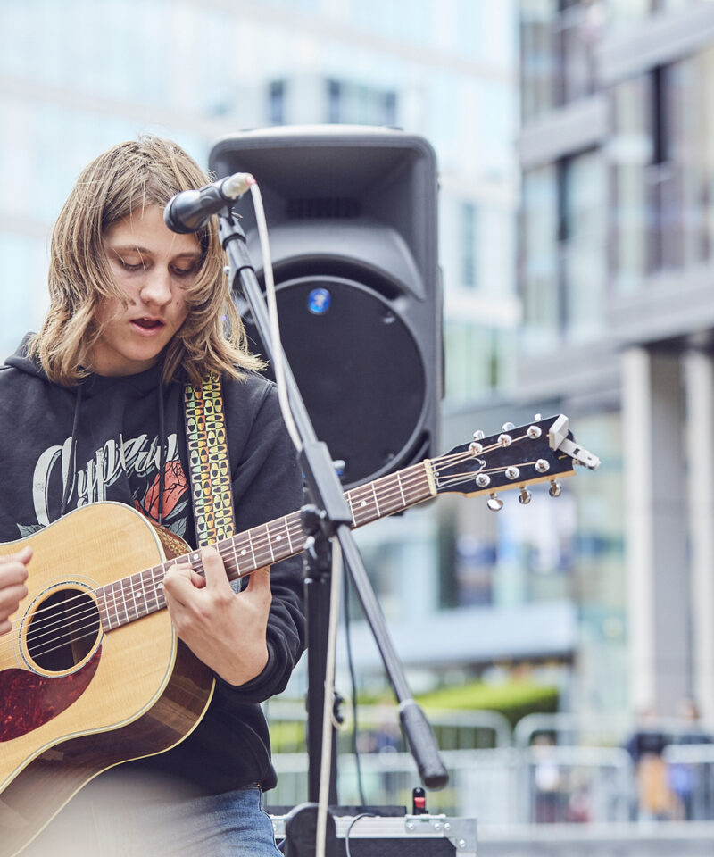 Summer music sessions at Merchant Square