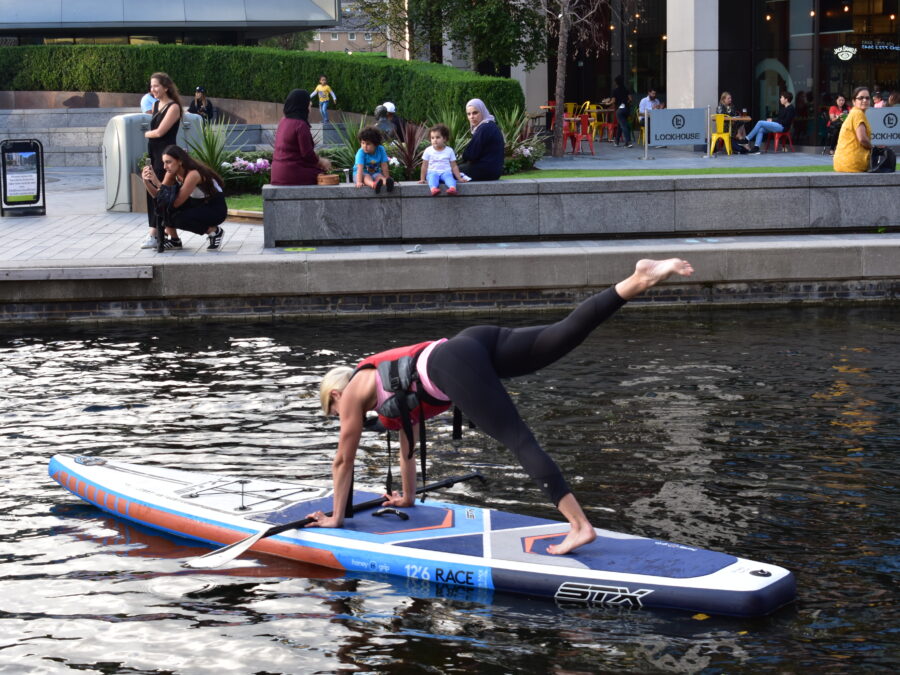 Paddle Board Yoga and Pilates