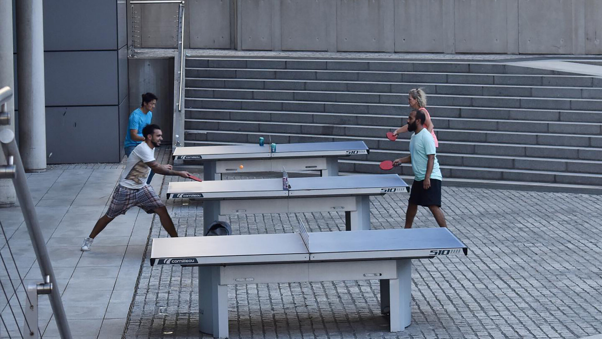 Free table tennis at Merchant Square